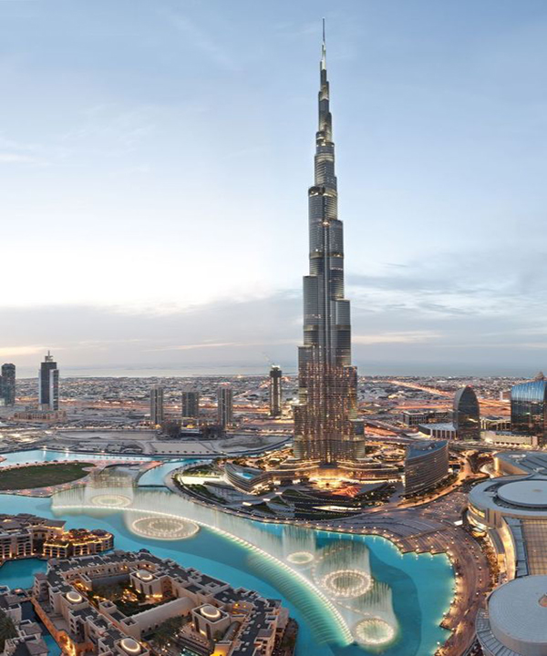 La arquitectura de Dubai